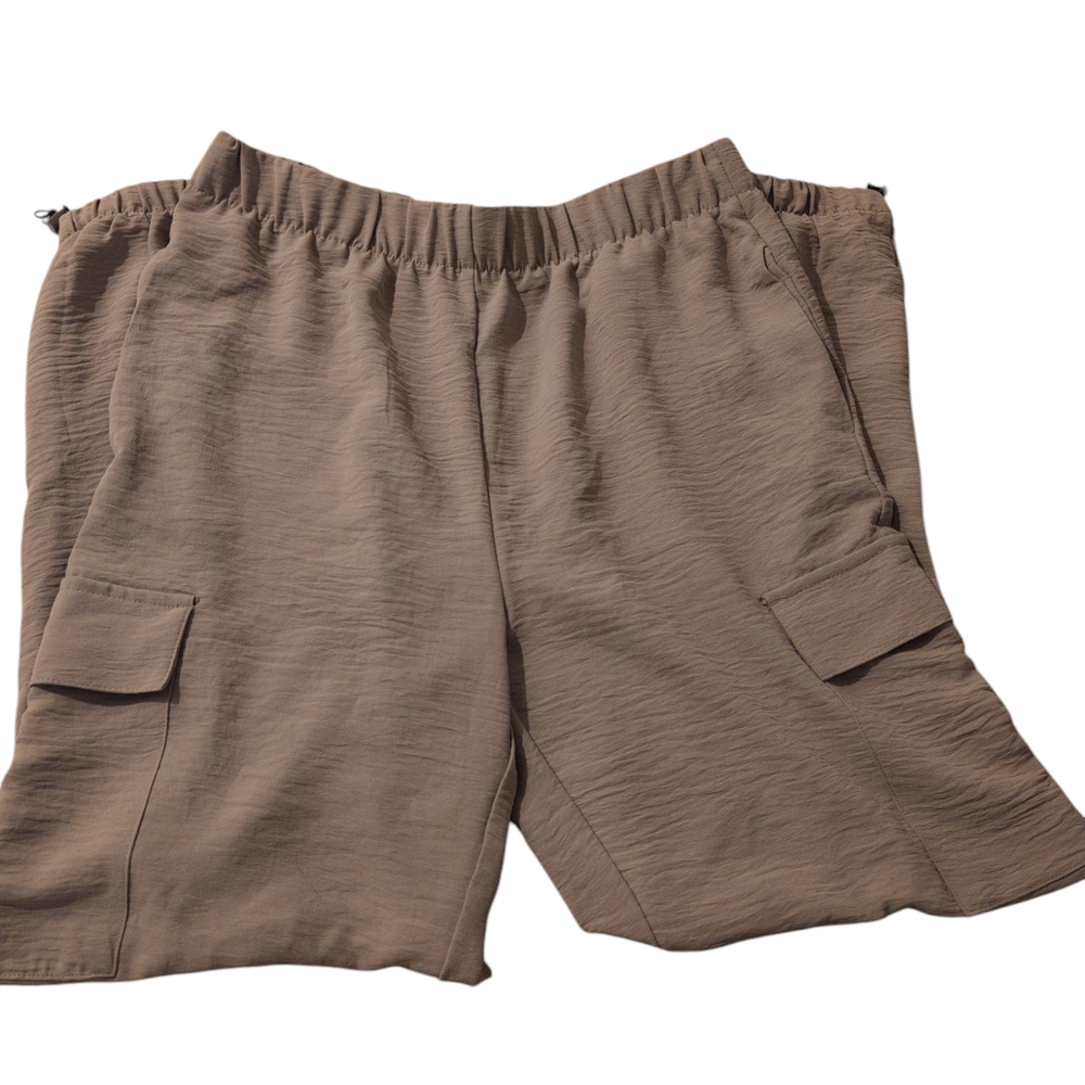 Women's Tan Jogger Pants